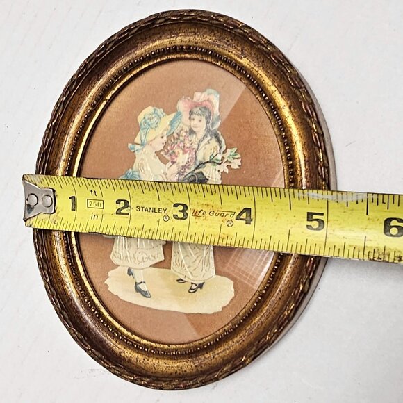 Vintage Romantic Victorian Fashion French Magazine La Mode Illustration Wall Art - Picture 9 of 14